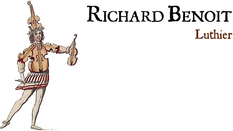 Richard Benoit, Luthier